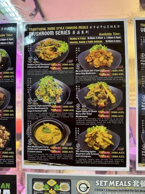   at Minf Houze Vegan Cafe in Kuala Lumpur