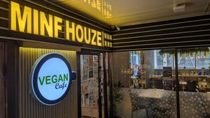  at Minf Houze Vegan Cafe in Kuala Lumpur