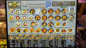 Menu at Minf Houze Vegan Cafe in Kuala Lumpur