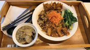   at Minf Houze Vegan Cafe in Kuala Lumpur