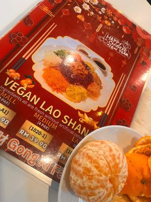   at Minf Houze Vegan Cafe in Kuala Lumpur