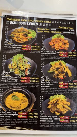   at Minf Houze Vegan Cafe in Kuala Lumpur