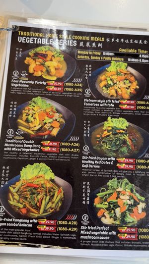   at Minf Houze Vegan Cafe in Kuala Lumpur