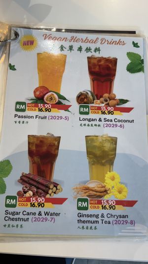   at Minf Houze Vegan Cafe in Kuala Lumpur