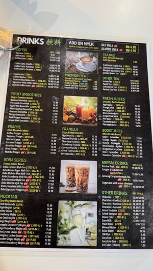   at Minf Houze Vegan Cafe in Kuala Lumpur