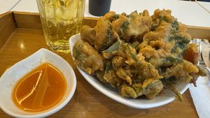 Veggie tempura   at Minf Houze Vegan Cafe in Kuala Lumpur