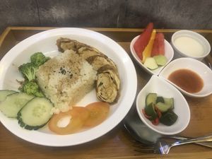 Awesome food. at Minf Houze Vegan Cafe in Kuala Lumpur