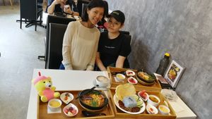 nasi lemak & curry ramen at Minf Houze Vegan Cafe in Kuala Lumpur