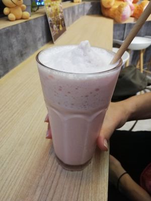 Melon Lychee Frappe (RM 11.90) at Minf Houze Vegan Cafe in Kuala Lumpur