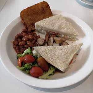 Breakfast  at Minf Houze Vegan Cafe in Kuala Lumpur