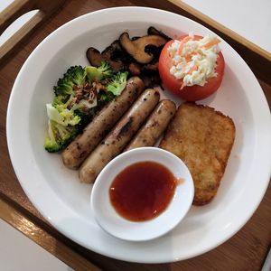 Breakfast  at Minf Houze Vegan Cafe in Kuala Lumpur