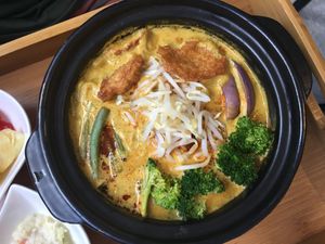 Curry at Minf Houze Vegan Cafe in Kuala Lumpur