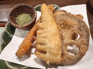 Tenpura  at Acai in Kashihara