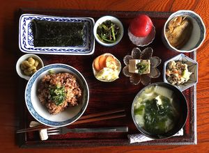 breakfast at Acai in Kashihara