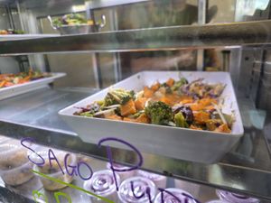 Tofu salad at The Cardamom Pod in Mullumbimby