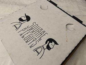 Pizza Box at Square Pie Guys in San Francisco