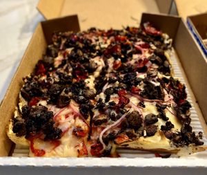 Plant supreme   at Square Pie Guys in San Francisco