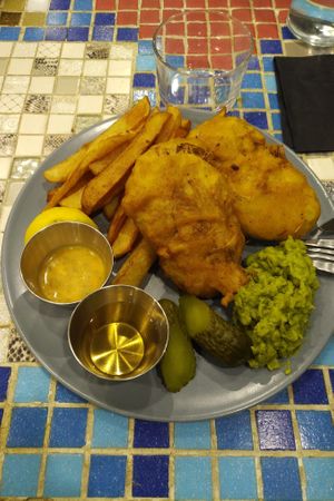 Fish and Chips the right way at Gypsy - Marina Mall in Dubai