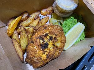 This is the portion which is half size against the one which was served previously at Gypsy - Marina Mall in Dubai