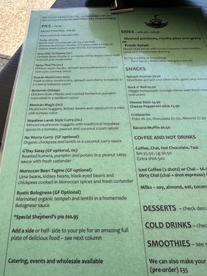   at Funky Pies in Bondi Beach