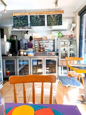 Very vibrant place at Funky Pies in Bondi Beach