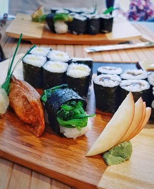 Vegan Sushi at Yume Sushi in Konstanz