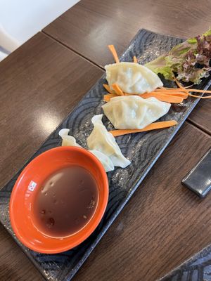 Vegane Gyoza  at Power Sushi in Bad Vilbel