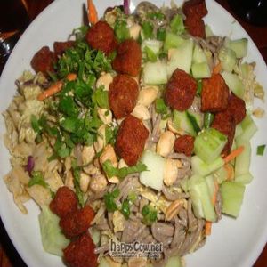 soba noodle salad at Real Food Daily in West Hollywood