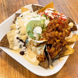 Best Nachos Ever at Real Food Daily in West Hollywood