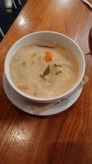 White Miso Soup at Real Food Daily in West Hollywood