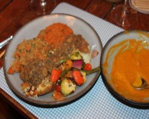 Real Food Daily at Real Food Daily in West Hollywood