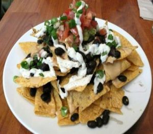 Better with cheddar nachos at Real Food Daily in West Hollywood