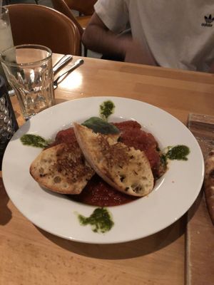 Lasagna  at Real Food Daily in West Hollywood