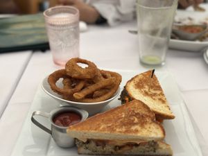 Tuna sandwichh  at Real Food Daily in West Hollywood