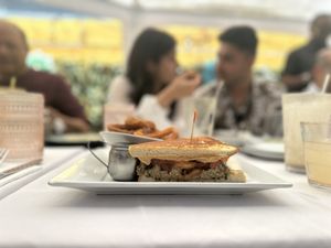   at Real Food Daily in West Hollywood