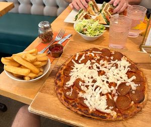 Incredible food and amazing selection, also got cookie and tiramisu, highly recommend   at Real Food Daily in West Hollywood