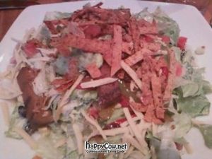 fajita chop salad at Real Food Daily in West Hollywood