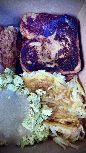 The weekender  at Real Food Daily in West Hollywood