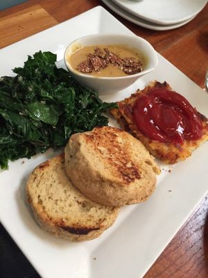 Biscuits n Gravy at Real Food Daily in West Hollywood