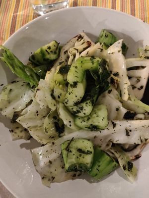 Warm cabbage at To Patrikon in Larnaca