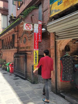 Entrance at OR2K in Kathmandu