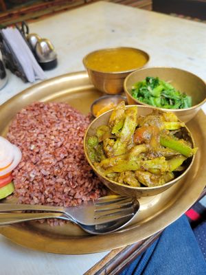 Veggies at OR2K in Kathmandu