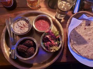 Small platter at OR2K in Kathmandu