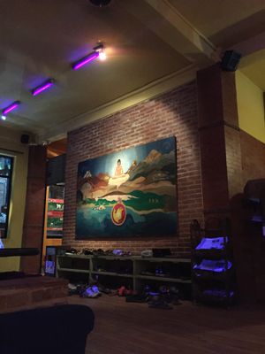 Decor and ambience at OR2K in Kathmandu