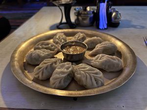 Momo  at OR2K in Kathmandu