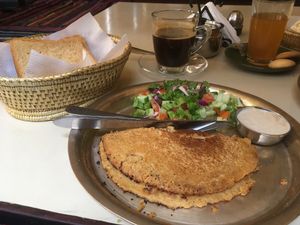 Breakfast  at OR2K in Kathmandu