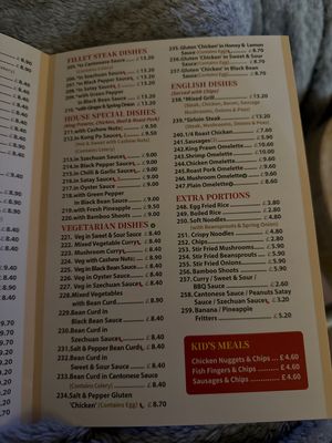   at China Garden in Colwyn Bay