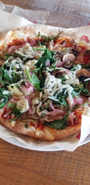 Vegan pizza at MOD Pizza - Alliance in Fort Worth