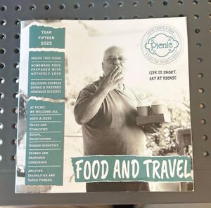 Great menu layout   at Picnic in Kefalonia