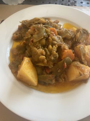 Green beans special  at Picnic in Kefalonia